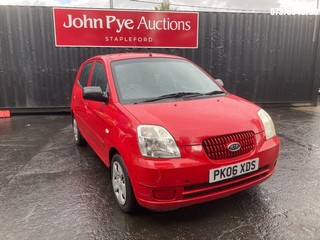 Location: Stapleford - 2006 KIA PICANTO LX 5 Door Hatchback REG: PK06XDS, Keys: Yes, MOT Expiry date: 30/04/2026, 1086 Petrol, 5 Speed Manual Petrol, Former Keepers: 5