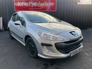 Location: Stapleford - 2008 PEUGEOT 308 S DT 5 Door Hatchback REG: CK08LSO, Keys: Yes, MOT Expiry date: 10/10/2025, 1560 Diesel, 5 Speed Manual Diesel, Former Keepers: 3