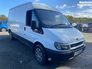 Location: Manchester - 2001 FORD TRANSIT Van REG: OV51HLH, 2400cc Diesel, , Former Keepers: 11, Keys: No, MOT Expiry date: 26/02/2025