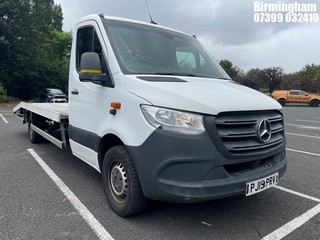 Location: Birmingham - 2019 MERCEDES-BENZ SPRINTER 314 CDI BOX VAN REG: PJ19PRV, 2143CC DIESEL, AUTOMATIC, Former Keepers: 3, Keys: Yes, MOT Expiry date: 11/07/2026