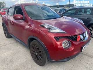 Location: Belvedere - 2015 NISSAN JUKE ACENTA DIG-T 5 Door Hatchback REG: MT15HNP, 1197cc Petrol, 6 Speed Manual Petrol, Former Keepers: 4, Keys: Yes, MOT Expiry date: 19/05/2026