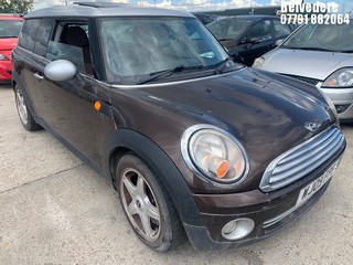 Location: Belvedere - 2009 MINI  COOPER AUTO CLUBMAN ESTATE REG: WJ09FPP, 1598cc PETROL, 6 SPEED AUTO PETROL, Former Keepers: 6, Keys: Yes, MOT Expiry date: 28/02/2025