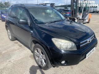 Location: Belvedere - 2006 TOYOTA RAV4 T180 D-4D ESTATE REG: GU06HRJ, 2231cc DIESEL, 6 SPEED MANUAL DIESEL, Former Keepers: 5, Keys: Yes, MOT Expiry date: 02/12/2025