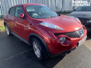 Location: Belvedere - 2011 NISSAN JUKE TEKNA 5 Door Hatchback REG: YD61XOS, Keys: No, MOT Expiry date: 01/04/2025, 1598 Petrol, 5 Speed Manual Petrol, Former Keepers: 7