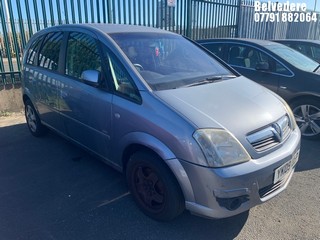 Location: Belvedere - 2009 VAUXHALL MERIVA ACTIVE S-A MPV REG: YK09ULP, Keys: No, MOT Expiry date: 21/01/2025, 1598 Petrol, 5 Speed Semi Auto Petrol, Former Keepers: 6