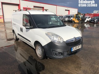 Location: Edinburgh - 2016 VAUXHALL COMBO 2300 CDTI ECOFLEX S Panel Van REG: FL66MTO, 1248cc Diesel, 5 Speed Manual Diesel, Former Keepers: 5, Keys: Yes, MOT Expiry date: 03/02/2026