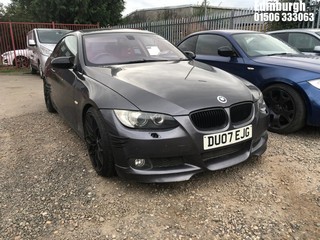 Location: Edinburgh - 2007 BMW 335D SE A Coupe REG: DU07EJG, Keys: No, MOT Expiry date: 17/12/2025, 2993 Diesel, 6 Speed Auto Diesel, Former Keepers: 10