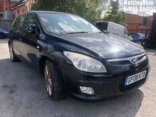 Location: Nottingham - 2008 HYUNDAI  I30 PREMIUM CRDI 5 Door Hatchback REG: GF08KTD, Keys: Yes, MOT Expiry date: 20/03/2025, 1991 Diesel, 6 Speed Manual Diesel, Former Keepers: 6