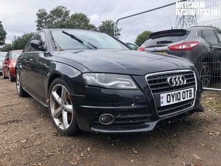 Location: Mitcham - 2010 AUDI A4 S LINE 120 TFSI 4 Door Saloon REG: OY10OTB, Keys: No, MOT Expiry date: 09/01/2026, 1798 Petrol, 6 Speed Manual Petrol, Former Keepers: 4