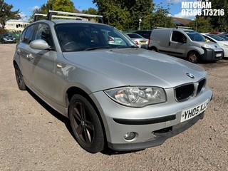 Location: Mitcham - 2005 BMW 116I SE 5 Door Hatchback REG: YH05XJJ, Keys: No, MOT Expiry date: 31/05/2025, 1596 Petrol, 5 Speed Manual Petrol, Former Keepers: 10