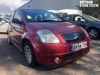 Location: Mitcham - 2004 CITROEN C2 SX 3 Door Hatchback REG: OV54TOH, Keys: No, MOT Expiry date: 07/06/2025, 1360 Petrol, 5 Speed Manual Petrol, Former Keepers: 8