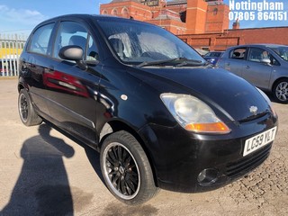 Location: Nottingham - 2009 CHEVROLET MATIZ S 5 Door Hatchback REG: LC59YLT, Keys: No, MOT Expiry date: 27/12/2025, 796 Petrol, 5 Speed Manual Petrol, Former Keepers: 7