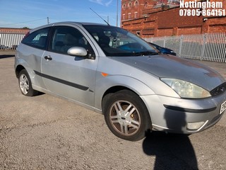Location: Nottingham - 2002 FORD FOCUS ZETEC AUTO 3 Door Hatchback REG: EY02KFC, Keys: No, MOT Expiry date: 08/08/2025, 1596 Petrol, 4 Speed Auto Petrol, Former Keepers: 5