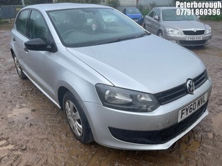 Location: Peterborough - 2010 VOLKSWAGEN POLO S 60 5 Door Hatchback REG: FY60MVL, Keys: No, MOT Expiry date: 03/04/2026, 1198 Petrol, 5 Speed Manual Petrol, Former Keepers: 6