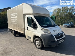 Location: Brentwood - 2014 CITROEN RELAY 35 L3 HDI Box Van REG: PN63NVU, Keys: No, MOT Expiry date: 04.02.2025, 2198 Diesel, 6 Speed Manual Diesel, Former Keepers: 3