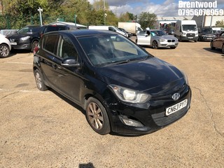 Location: Brentwood - 2013 HYUNDAI I20 ACTIVE 5 Door Hatchback REG: CN63PYT, Keys: No, MOT Expiry date: 12.11.2025, 1248 Petrol, 5 Speed Manual Petrol, Former Keepers: 3