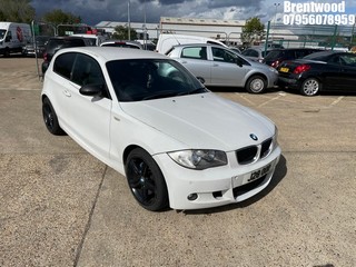 Location: Brentwood - 2009 BMW 118D M SPORT AUTO 3 Door Hatchback REG: J28OOR, Keys: No, MOT Expiry date: 04/03/2024, 2000 Diesel, 6 Speed Auto Diesel, Former Keepers: 4
