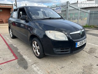 Location: Brentwood - 2008 SKODA FABIA 1 HTP 60 5 Door Hatchback REG: LO08BYG, Keys: No, MOT Expiry date: 18.09.2025, 1198 Petrol, 5 Speed Manual Petrol, Former Keepers: 4