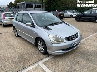 Location: Brentwood - 2004 HONDA CIVIC SE AUTO 5 Door Hatchback REG: AW04HDA, Keys: No, MOT Expiry date: 16/09/2025, 1590 Petrol, 4 Speed Auto Petrol, Former Keepers: 6