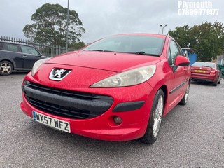 Location: Plymouth - 2008 PEUGEOT 207 S HDI 67 3 Door Hatchback REG: WX57WFZ, Keys: No, MOT Expiry date: 11/04/2025, 1398 Diesel, 5 Speed Manual Diesel, Former Keepers: 6