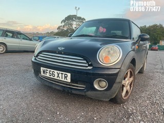Location: Plymouth - 2006 MINI COOPER 3 Door Hatchback REG: WF56XTR, Keys: No, MOT Expiry date: 13/11/2024, 1598 Petrol, 6 Speed Manual Petrol, Former Keepers: 5