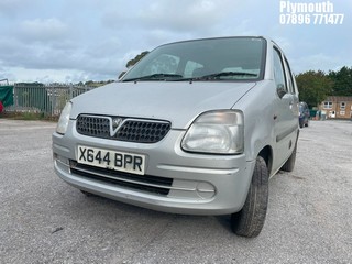 Location: Plymouth - 2001 VAUXHALL AGILA Estate REG: X644BPR, Keys: No, MOT Expiry date: 22/06/2024, 1199 Petrol, 5 Speed Manual Petrol, Former Keepers: 12