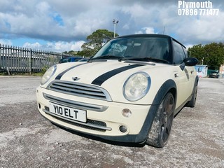 Location: Plymouth - 2006 MINI MINI COOPER 3 Door Hatchback REG: Y10ELT, Keys: No, MOT Expiry date: 05/01/2025, 1598 Petrol, 5 Speed Manual Petrol, Former Keepers: 8