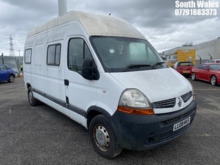 Location: South Wales - 2009 RENAULT MASTER LH35 DCI 120 Panel Van REG: LL09NKS, Keys: No, MOT Expiry date: 18-12-2024, 2464 Diesel, 6 Speed Manual Diesel, Former Keepers: 4