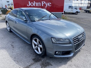 NOTE: ATF Registered Buyers ONLY - Location: South Wales - 2011 AUDI A5 S LINE TDI CVT 5 Door Hatchback REG: HJ11WHX, Keys: No, 1968 Diesel, Variable 1 Speed Auto Diesel, Former Keepers: 11