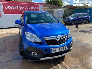 Location: Hull - 2014 VAUXHALL MOKKA TECH LINE CDTI S/S 5 Door Hatchback REG: KX63XDS, Keys: Yes, MOT Expiry date: 20/02/2025, 1686 Diesel, 6 Speed Manual Diesel, Former Keepers: 3