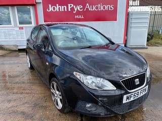 Location: Hull - 2009 SEAT IBIZA SPORT 84 5 Door Hatchback REG: MF59FPN, Keys: No, MOT Expiry date: 23/10/2024, 1390 Petrol, 5 Speed Manual Petrol, Former Keepers: 5
