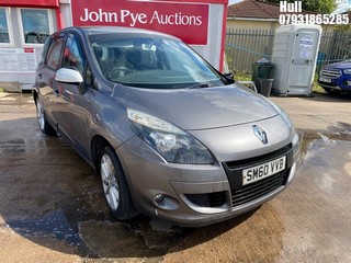 Location: Hull - 2011 RENAULT SCENIC I-MUSIC VVT MPV REG: SM60VVB, Keys: No, MOT Expiry date: 10/02/2025, 1598 Petrol, 6 Speed Manual Petrol, Former Keepers: 8