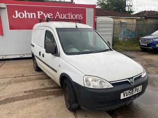 Location: Hull - 2008 VAUXHALL COMBO CDTI SWB Car Derived Van REG: VU58PUJ, Keys: No, MOT Expiry date: 15/10/2024, 1248 Diesel, 5 Speed Manual Diesel, Former Keepers: 4