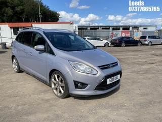 Location: Leeds - 2011 FORD GRAND C-MAX TITANIUM TDCI MPV REG: EO11KVL, Keys: No, MOT Expiry date: 22-12-2025, 1560 Diesel, 6 Speed Manual Diesel, Former Keepers: 7