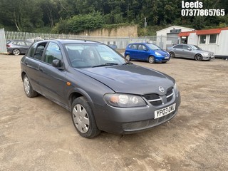 Location: Leeds - 2003 NISSAN ALMERA S 5 Door Hatchback REG: YP03OWU, Keys: No, MOT Expiry date: 29-11-2025, 1497 Petrol, 5 Speed Manual Petrol, Former Keepers: 4