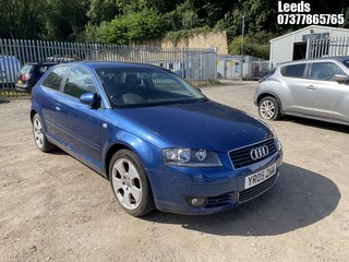 Location: Leeds - 2005 AUDI A3 SPORT FSI 3 Door Hatchback REG: YR05ZHM, Keys: No, MOT Expiry date: 30-03-2026, 1968 Petrol, 6 Speed Manual Petrol, Former Keepers: 2