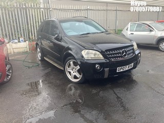 Location: Hayes - 2007 MERCEDES ML63 AMG 4-MATIC A Estate REG: GP07RYA, Keys: No, MOT Expiry date: 07/03/2025, 6209 Petrol, 7 Speed Auto Petrol, Former Keepers: 7