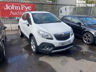Location: Hayes - 2014 VAUXHALL  MOKKA EXCLUSIV S/S 4X4 TU 5 Door Hatchback REG: SW63LTX, Keys: No, MOT Expiry date: 03/03/2026, 1364 Petrol, 6 Speed Manual Petrol, Former Keepers: 5