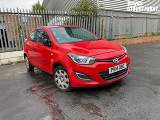 Location: Hayes - 2014 HYUNDAI I20 CLASSIC 3 Door Hatchback REG: PK14OBC, Keys: No, MOT Expiry date: 15/11/2025, 1248 Petrol, 5 Speed Manual Petrol, Former Keepers: 7