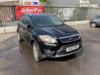 Location: Hayes - 2013 FORD KUGA TITANIUM X 4X4 TDCI Estate REG: YS62RVU, Keys: No, MOT Expiry date: 10/05/2024, 1997 Diesel, 6 Speed Manual Diesel, Former Keepers: 3