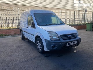 Location: Hayes - 2010 FORD TRAN CONN 110 T230 CDPF Panel Van REG: AV10XAJ, Keys: No, MOT Expiry date: 26/05/2025, 1753 Diesel, 5 Speed Manual Diesel, Former Keepers: 7