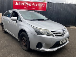 Location: Stapleford - 2015 TOYOTA AVENSIS ACTIVE D-4D Estate REG: YG15RXC, Keys: Yes, MOT Expiry date: 14/05/2026, 1995 Diesel, 6 Speed Manual Diesel, Former Keepers: 2