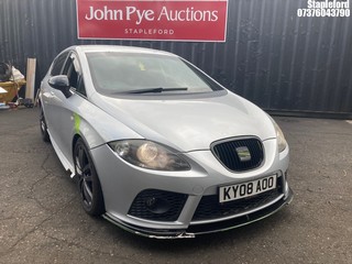 Location: Stapleford - 2008 SEAT LEON FR T FSI 5 Door Hatchback REG: KY08AOO, Keys: Yes, MOT Expiry date: 24/04/2026, 1984 Petrol, 6 Speed Manual Petrol, Former Keepers: 11