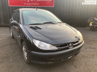 Location: Stapleford - 2003 PEUGEOT 206 LOOK 5 Door Hatchback REG: HF03NYC, Keys: Yes, MOT Expiry date: 24/01/2026, 1124 Petrol, 5 Speed Manual Petrol, Former Keepers: 7