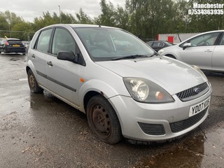 Location: Manchester - 2007 FORD FIESTA STYLE CLIMATE D 5 Door Hatchback REG: YD07KXH, 1399 Diesel, 5 Speed Manual Diesel, Former Keepers: 4, Keys: No, MOT Expiry date: 26/07/2025