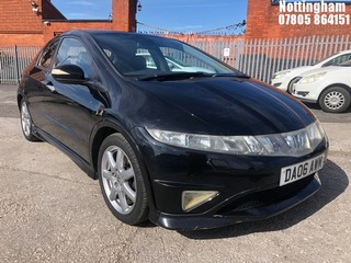 Location: Nottingham - 2006 HONDA CIVIC EX I-VTEC 5 DOOR HATCHBACK REG: DA06AWM, 1799cc PETROL, 6 SPEED MANUAL PETROL, Former Keepers: 4, Keys: Yes, MOT Expiry date: 29/10/2025