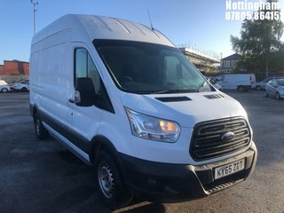Location: Nottingham - 2016 FORD TRANSIT 350 PANEL VAN REG: KY65ZDT, 2198cc DIESEL, 6 SPEED MANUAL DIESEL, Former Keepers: 2, Keys: Yes, MOT Expiry date: 10/03/2025