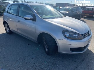 Location: BELVEDERE - 2010 VOLKSWAGEN GOLF SE TSI 5 Door Hatchback REG: SM60BNX, 1390cc Petrol, 6 Speed Manual Petrol, Former Keepers: 4, Keys: Yes, MOT: Expiry date10.11.2025