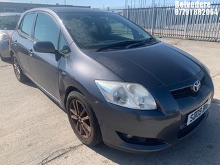 Location: Belvedere - 2009 TOYOTA AURIS TR VALVEMATIC 5 Door Hatchback REG: SD09BRF, 1598cc Petrol, 6 Speed Manual Petrol, Former Keepers: 1, Keys: Yes, MOT Expiry date: 13/03/2026