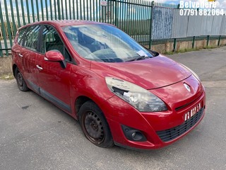 Location: Belvedere - 2009 RENAULT GRAND SCENIC EXPR-N VVT MPV REG: LX59VRZ, Keys: No, MOT Expiry date: 02/04/2026, 1598 Petrol, 6 Speed Manual Petrol, Former Keepers: 5